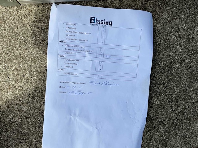 Blasteq - 2021 - ic-310-s - ics ic-310-s professionele droogijsstraalmachine (2021) met accessoires - afbeelding 8 van  30