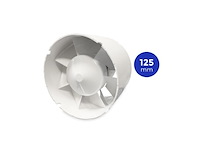 Blauberg tubo125 inschuifbuisventilator 195 m3/h - afbeelding 1 van  3