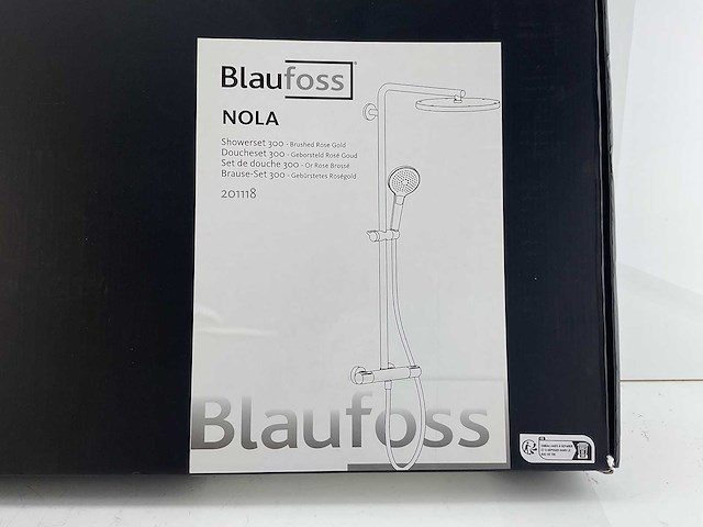 Blaufoss - nola - regendoucheset - afbeelding 3 van  4