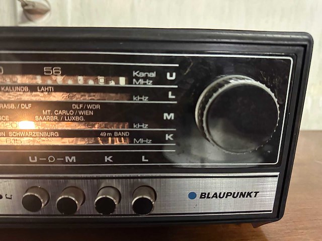 Blaupunkt - ostia vintage buizenradio 1973 - afbeelding 2 van  4