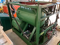 Blauw-rolde hydraulisch aggregaat / power pack - afbeelding 12 van  17