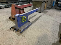 Blauwe hijsmast voor heftruck - afbeelding 2 van  6