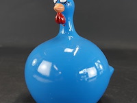 Blauwe "kip dik" decoratie naar goodyz - afbeelding 1 van  5