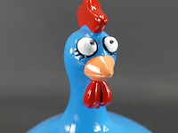 Blauwe "kip dik" decoratie naar goodyz - afbeelding 4 van  5