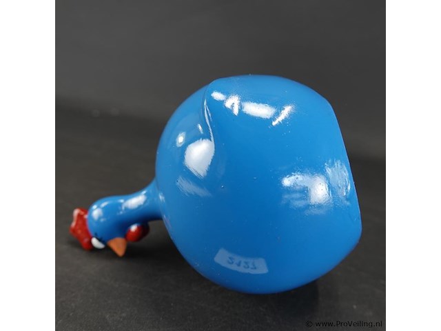 Blauwe "kip dik" decoratie naar goodyz - afbeelding 5 van  5