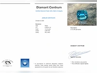 Blauwe topaas 12.28 ct - afbeelding 4 van  4