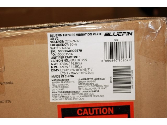 Bleu fun tril plaat 3dv2 1x - afbeelding 8 van  9