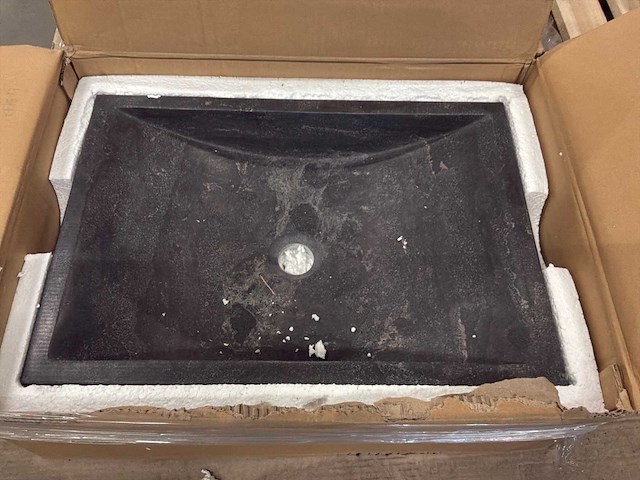 Bleu stone wastafel (2x) - afbeelding 2 van  4