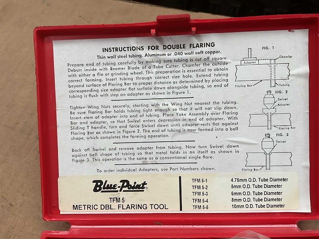 Bleupoint tmf5 flaring tool - afbeelding 3 van  4