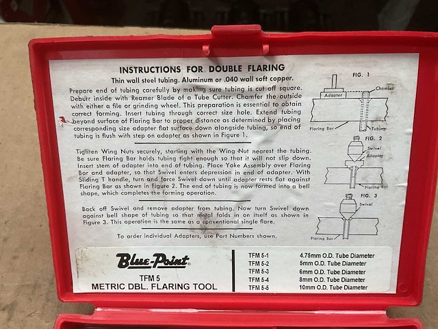 Bleupoint tmf5 flaring tool - afbeelding 3 van  4