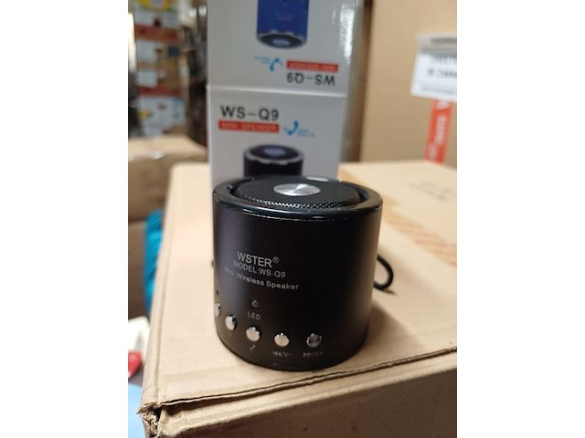 Bleutooth speaker ws-q9 5 stuks l001 - afbeelding 4 van  9