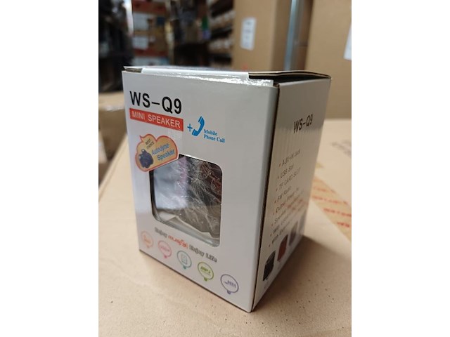 Bleutooth speaker ws-q9 5 stuks l001 - afbeelding 2 van  9