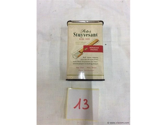 Blik peter stuyvesant - afbeelding 2 van  3