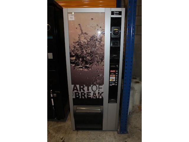Blikjes vending machine necta diesis. machine heeft 7 kolommen en is v.v. nayax betaalsysteem. bouwjaar onb... - afbeelding 3 van  4