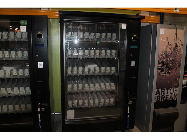 Blikjes vending machine vendo sanden sve dm9. nieuw. machine heeft 59 posities en is v.v. nayax betaalsyste... - afbeelding 1 van  6
