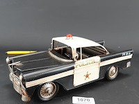 Blikken amerikaanse politieauto - afbeelding 1 van  5