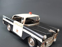 Blikken amerikaanse politieauto - afbeelding 4 van  5