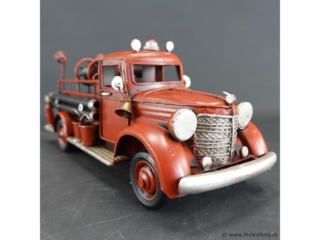 Blikken brandweerauto - afbeelding 5 van  5