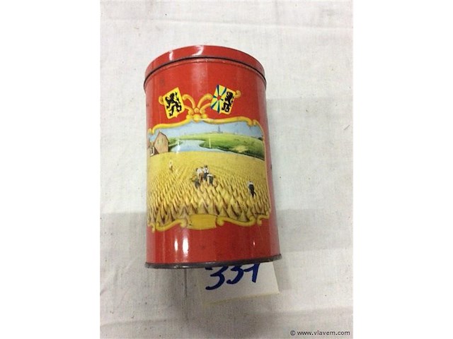 Blikken doos grootmoeders koffie - afbeelding 3 van  3