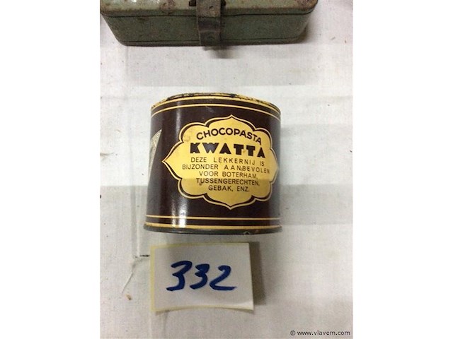 Blikken doos kwata - afbeelding 2 van  2