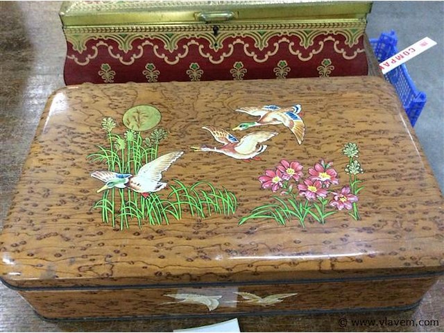 Blikken dozen 2stuks - afbeelding 3 van  3