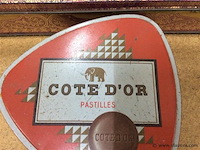 Blikken dozen chocolade 2stuks - afbeelding 2 van  3