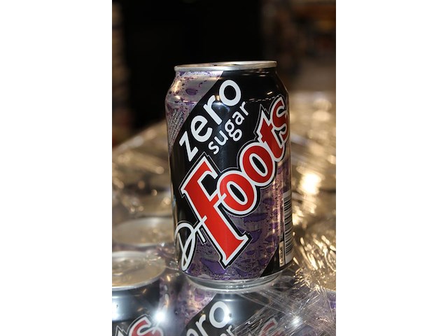 Blikken foots w.o. zero. tht 9-26 en 12-26. totaal 2160 blikken. bod is inclusief 324 euro statiegeldwaarde - afbeelding 3 van  3