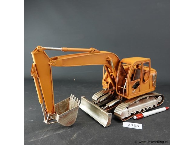 Blikken graafmachine - afbeelding 1 van  5