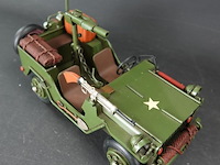 Blikken legerjeep - afbeelding 4 van  5