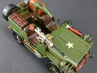 Blikken legerjeep - afbeelding 4 van  5