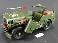 Blikken legerjeep