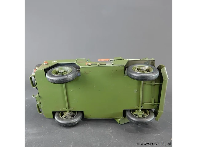 Blikken legerjeep - afbeelding 5 van  5