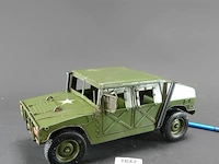 Blikken militaire humvee (hmmwv)