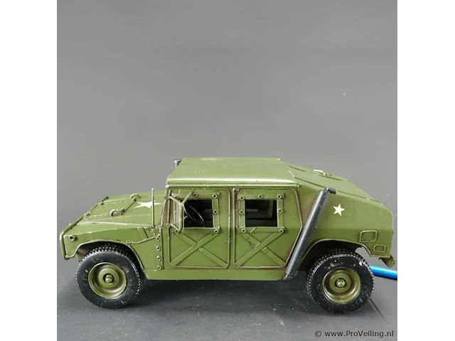 Blikken militaire humvee (hmmwv) - afbeelding 2 van  5
