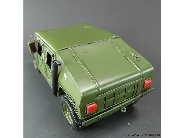 Blikken militaire humvee (hmmwv) - afbeelding 3 van  5