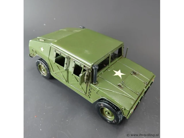 Blikken militaire humvee (hmmwv) - afbeelding 4 van  5