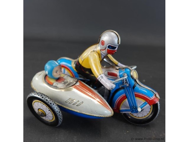 Blikken motorrijder - afbeelding 2 van  5