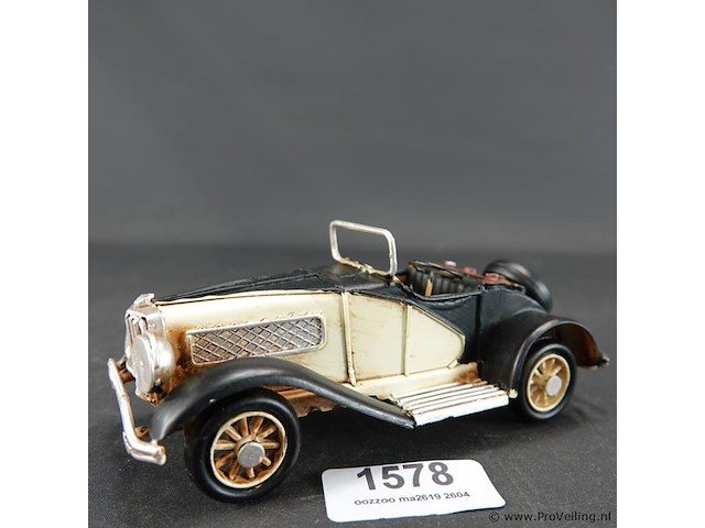 Blikken oldtimer - afbeelding 1 van  5