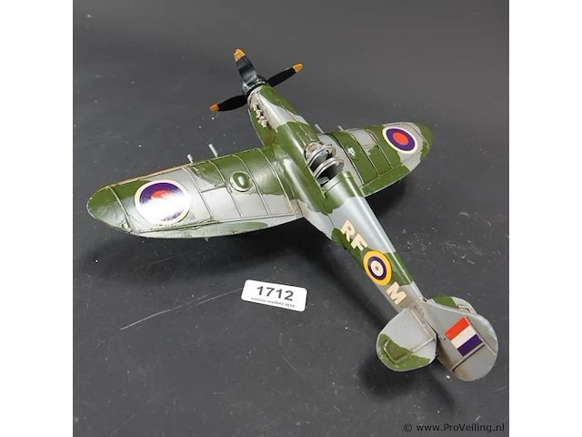 Blikken spitfire - afbeelding 1 van  5
