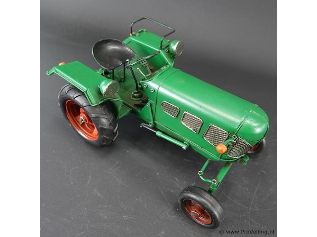 Blikken tractor - afbeelding 4 van  5