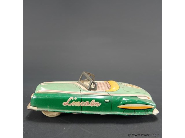 Blikken vintage cadillac cabriolet uit de jaren 1950. gemaakt in japan - afbeelding 2 van  7