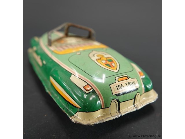 Blikken vintage cadillac cabriolet uit de jaren 1950. gemaakt in japan - afbeelding 3 van  7