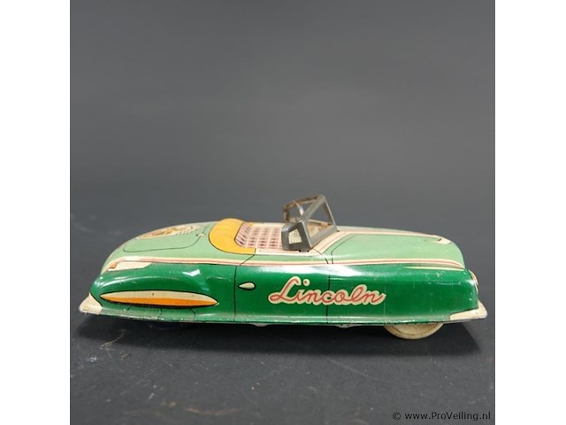 Blikken vintage cadillac cabriolet uit de jaren 1950. gemaakt in japan - afbeelding 4 van  7