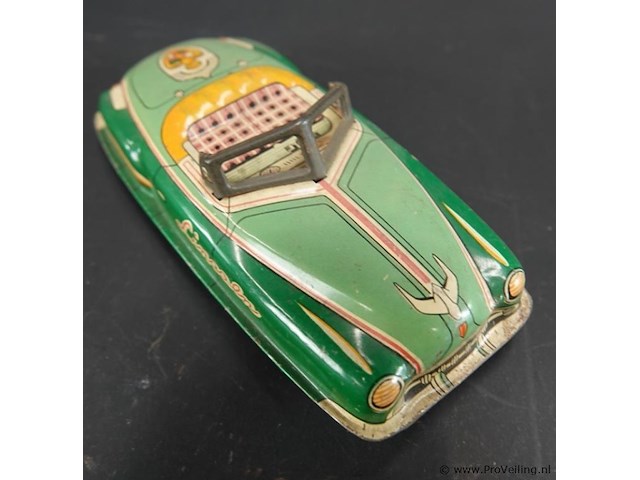 Blikken vintage cadillac cabriolet uit de jaren 1950. gemaakt in japan - afbeelding 6 van  7