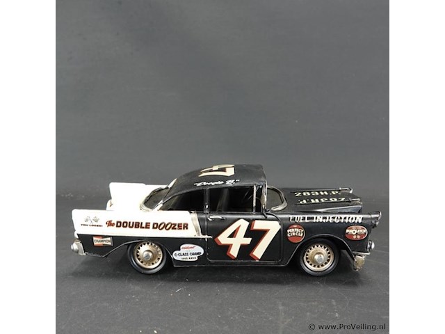 Blikken vintage rallycar - afbeelding 2 van  5