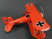 Blikken vliegtuig de rode baron - afbeelding 4 van  5
