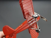 Blikken vliegtuig de rode baron - afbeelding 5 van  5