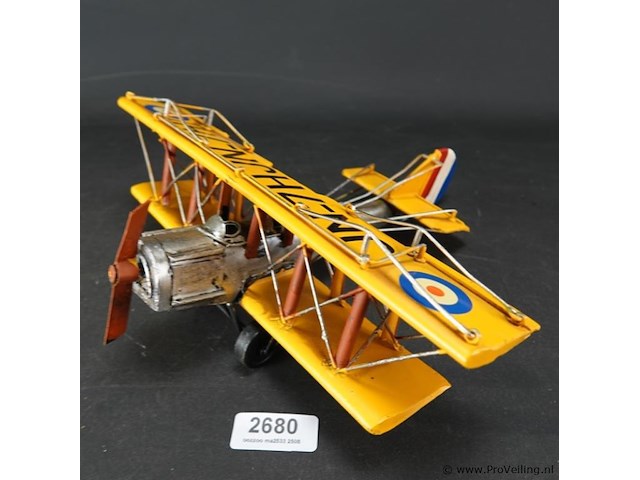 Blikken vliegtuig - afbeelding 1 van  5