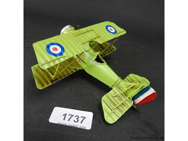 Blikken vliegtuig - afbeelding 1 van  5