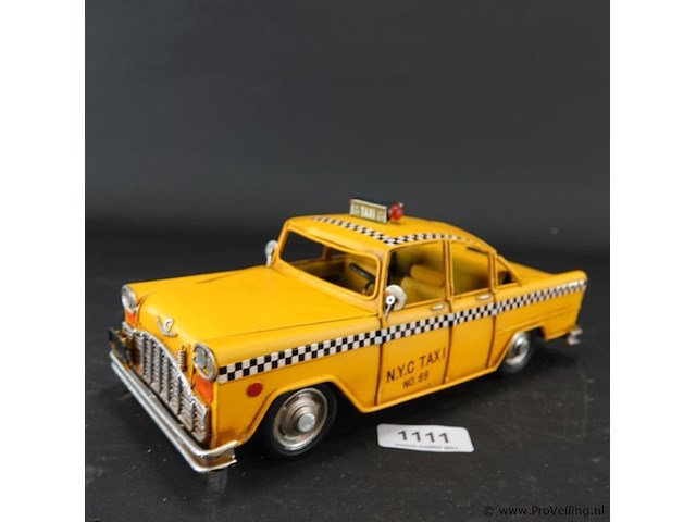 Blikken yellowcab - afbeelding 1 van  5